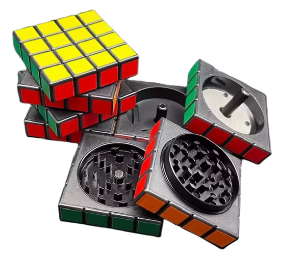 Puzzle Cube Herb Grinder