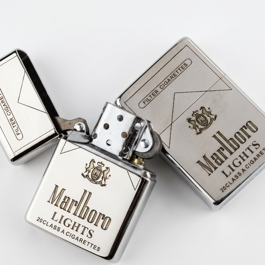 Cigarette Pack Flip Lighter